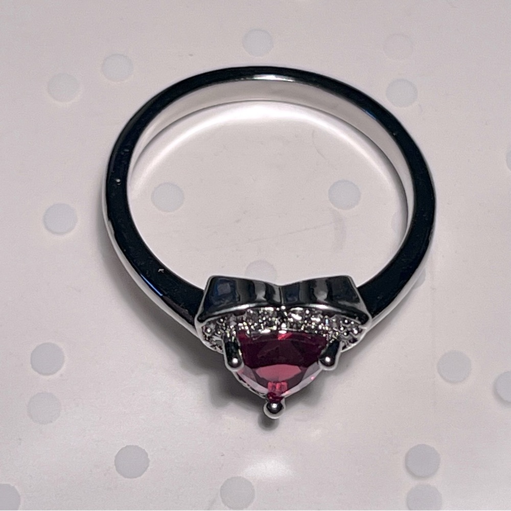 Ruby Halo Ring - Picture 5 of 8